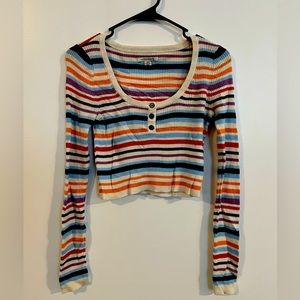 American eagle cropped sweater